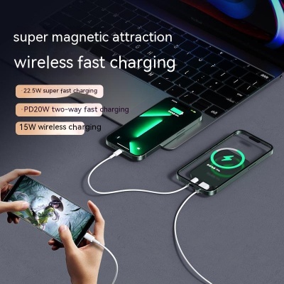 Super Fast Magnetic Wireless Power Bank