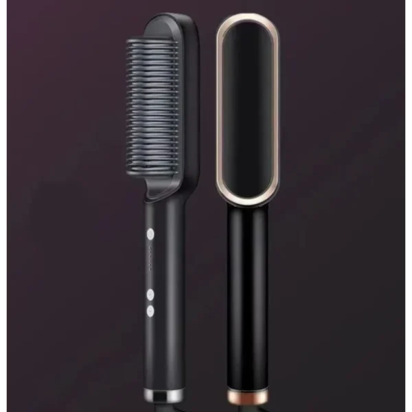 Hair Straightener & Curling Tong Dual-purpose Electric Hair Brush