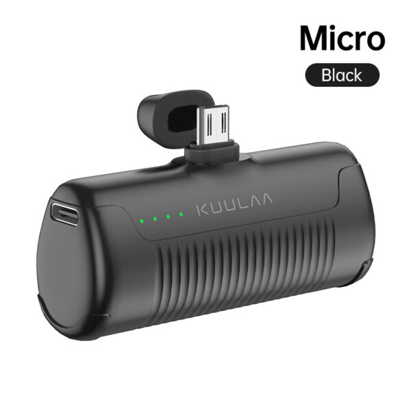 Mini-portable Capsules Power Bank Suitable For Type-C Mobile Power 4500 MA-foot Capacity