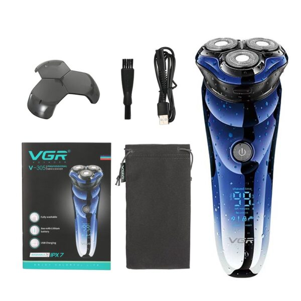 Men's Three-head Electric Shaver